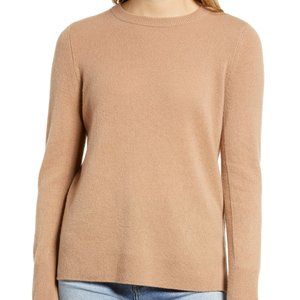 Halogen Crewneck Cashmere Sweater